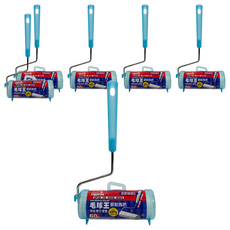 毛球王 膠黏拖把，清除毛髮灰塵寵物毛，超黏好撕, 160 x 38mm x 60周, 6組