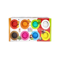 FOOD超人 歡樂手作小麥黏土 8色 Set, 1盒