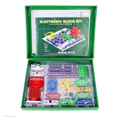 諾貝兒電子積木 STEAM好玩具 Set 100, 413型，親子互動，培養專注力, 多色, 1盒