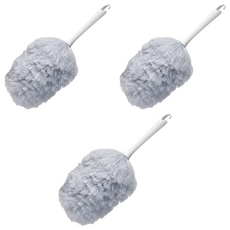 Yamazaki 山崎 BATHBON 靜電去除防塵清潔刷, 灰色, 3支