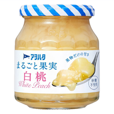 Aohata 白桃果醬 (無蔗糖), 日本廣島縣產, 250g, 1罐