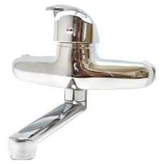 廚房壁式龍頭 短出水管, 1個