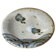 豆皿 日本製 陶瓷, 千鳥海波, 1個