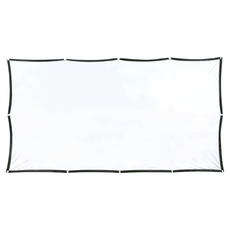 MOMi 魔米 投影機簡易布幕, 100吋, 16:9, 聚酯纖維, 221*124cm, 可折疊好收納, L400500