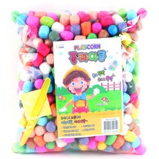 PLAYCORN 玉米黏土組，可直接以水黏著，玩法多元有趣, 混色, 1組