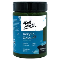 Mont Marte 蒙瑪特 Signature 壓克力顏料 - Paynes Grey 300mL, 1色