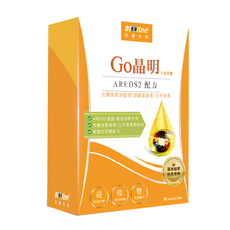 BIOline 星譜生技 Go晶明 Omega-3葉黃素，含頂級歐洲藍莓、花青素、植物性Omega-3, 30顆, 15.6g, 1盒