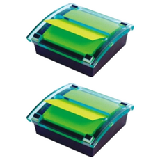 3M Post-it 利貼 C4216 抽取式便條台, 綠色, 2組