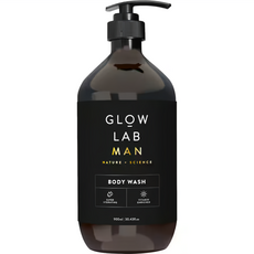 GLOW LAB Body Wash Man 男士專屬沐浴露 900ml, 深層清潔, 保濕滋養, 雪松木香氛, 1件