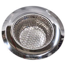 PUSH! 水槽濾網 HD1017, 厚度編號 D35, 外徑9CM/內徑5.8CM/深度2CM, 不鏽鋼, 1個