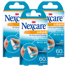 3M Nexcare 液體繃帶 未滅菌 18ml, 3盒
