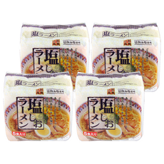 創意一品 鹽味拉麵 Set 5包, 日本原裝進口, 經典鹽味, 即沖即食, 20包