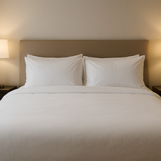 LIFE 來福牌 平紋被套, 白色