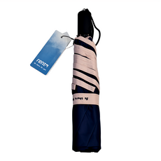 rento 防曬彩膠素色安全自動傘