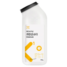 THE LOEL 天然過碳酸鈉清潔粉 用於去除衣物污漬/鞋子漂白 韓國產, 500g, 1瓶