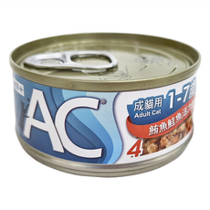 YAMI YAMI 亞米亞米 AC健寶 成貓用 罐頭 1-7歲 24罐, 鮪魚 + 鮭魚, 70g