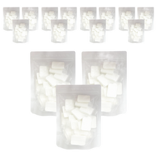 BS SHOP 壓縮毛巾 30 x 4cm 15包 白色 柔軟親膚 獨立包裝 方便攜帶