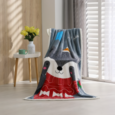 伊舒爾 法蘭絨羊羔絨暖暖毯被