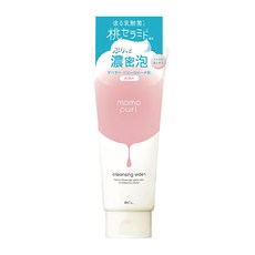 BCL 彈潤蜜桃保濕潔顏乳N，含乳酸菌、神經醯胺，打造水潤彈力蜜桃美肌, 150g, 1條