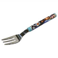 YAXELL DISNEY 銀離子卡通不鏽鋼叉子 冰雪奇緣, 130mm, 1支