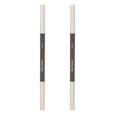 ETUDE 素描高手極細素眉筆 0.1g, 03 生咖灰, 2支