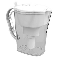 ALYA 歐漾 中空絲膜濾水壺 PI-02W-UF, 白色 + 透明色, 3.5L, 1個