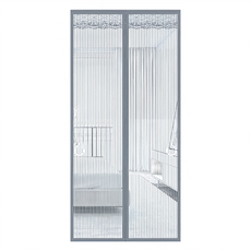 防蚊門簾 776g, 銀灰色