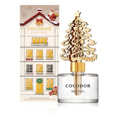 COCODOR 珂珂朵爾 燦金聖誕樹擴香瓶 黑櫻桃 200ml, 聖誕節交換禮物首選, 居家香氛, 1瓶