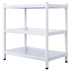 dayneeds 日需百備 極致工藝 烤漆三層架, 白色, 3層