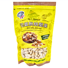 品鮮生活 原味特大腰果 家庭號, 1包, 600g