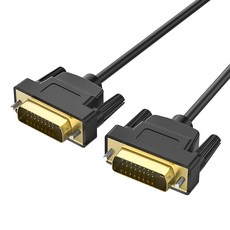 biaze 畢亞茲 電腦顯示器 DVI 連接線 DVI 24+1轉換線 鍍金插頭 高清60Hz 穩定不閃屏 3M, 1條