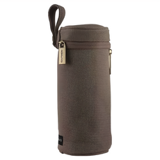 KOKUYO 國譽 a little special 圓筒筆袋, 深棕, 1個