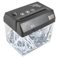 aibo 迷你輕便 USB電動碎紙機, 黑色, 16 x 11 x 14.5 cm, USB-03