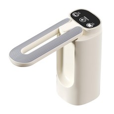 OMG USB數顯觸控抽水器 灰白色, 6MG1412JDGW, 1個