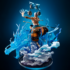 BANDAI 萬代 魂商店 限定 Figuarts ZERO 超激戰 航海王 艾涅爾 6000萬 伏特 雷龍 海賊王, 1個