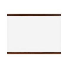 TRENY 海報A4證書展示廣告框 橫式胡桃, 1個, 5號