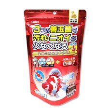 COMET 可美多 善玉菌金魚增豔飼料 小粒, 納豆菌配合, 200g, 1包