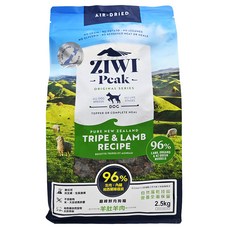 ZIWI Peak 滋益巔峰 經典系列 全齡狗飼料, 羊肚羊肉, 2.5kg, 1袋