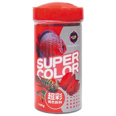 UP AQUA 雅柏 超彩專用飼料 E-296-100, 100g, 增豔配方, 觀賞魚飼料, 1罐