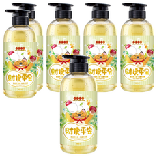 財神小舖 財虎平安 嬰幼兒二合一洗髮沐浴露 500ml, 6個
