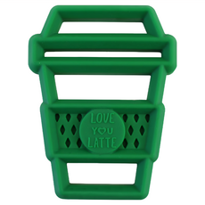 itzy ritzy 造型矽膠固齒器 抹茶拿鐵, 單件, 1個