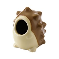 MARUKAN 鼠鼠陶瓷小別墅，可愛別墅造型，全體陶器製成，適用於侏儒倉鼠, 刺蝟, 1個