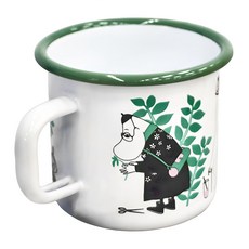 Muurla 嚕嚕米 童話馬克杯, 春日花園, 370ml, 櫻花白, 1個