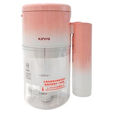 Kinyo 迷你無線多功能調理機 300ml 原廠保固, JC-67, 1組