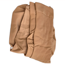 足健美襪品 翹臀款天鵝絨褲襪3雙, 80%尼龍+20%彈性纖維 台灣製造, S~XL, 氣質膚