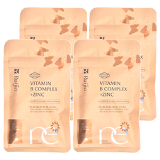 露奇亞 天然酵母B群+鋅, 18g, 30顆, 4包