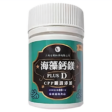三井生技 海藻鈣鎂D膠囊, 120顆, 1罐
