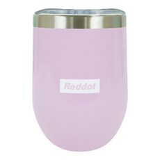 Reddot 紅點生活 304不鏽鋼保溫鎖冷防漏蛋殼杯, 少女粉, 360ml, 1個