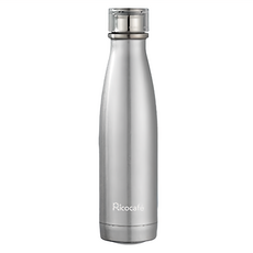RICO 瑞可 304不鏽鋼高真空流線易開瓶 LV-500 400g, 星河銀, 500ml, 1個