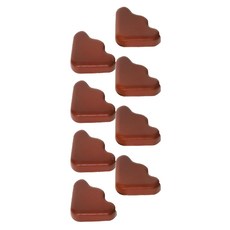 Axis 艾克思 兒童安全立體桌角防護套/防撞角, 咖啡色, 8個